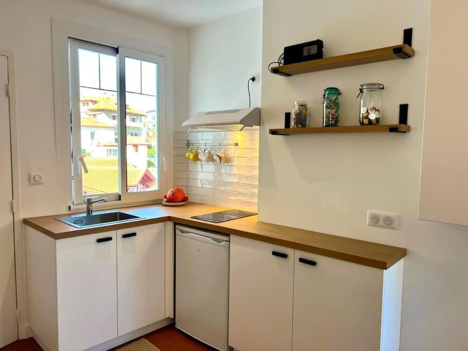 Studio Lumineux A 100M De La Plage ! Saint-Jean-de-Luz Eksteriør bilde